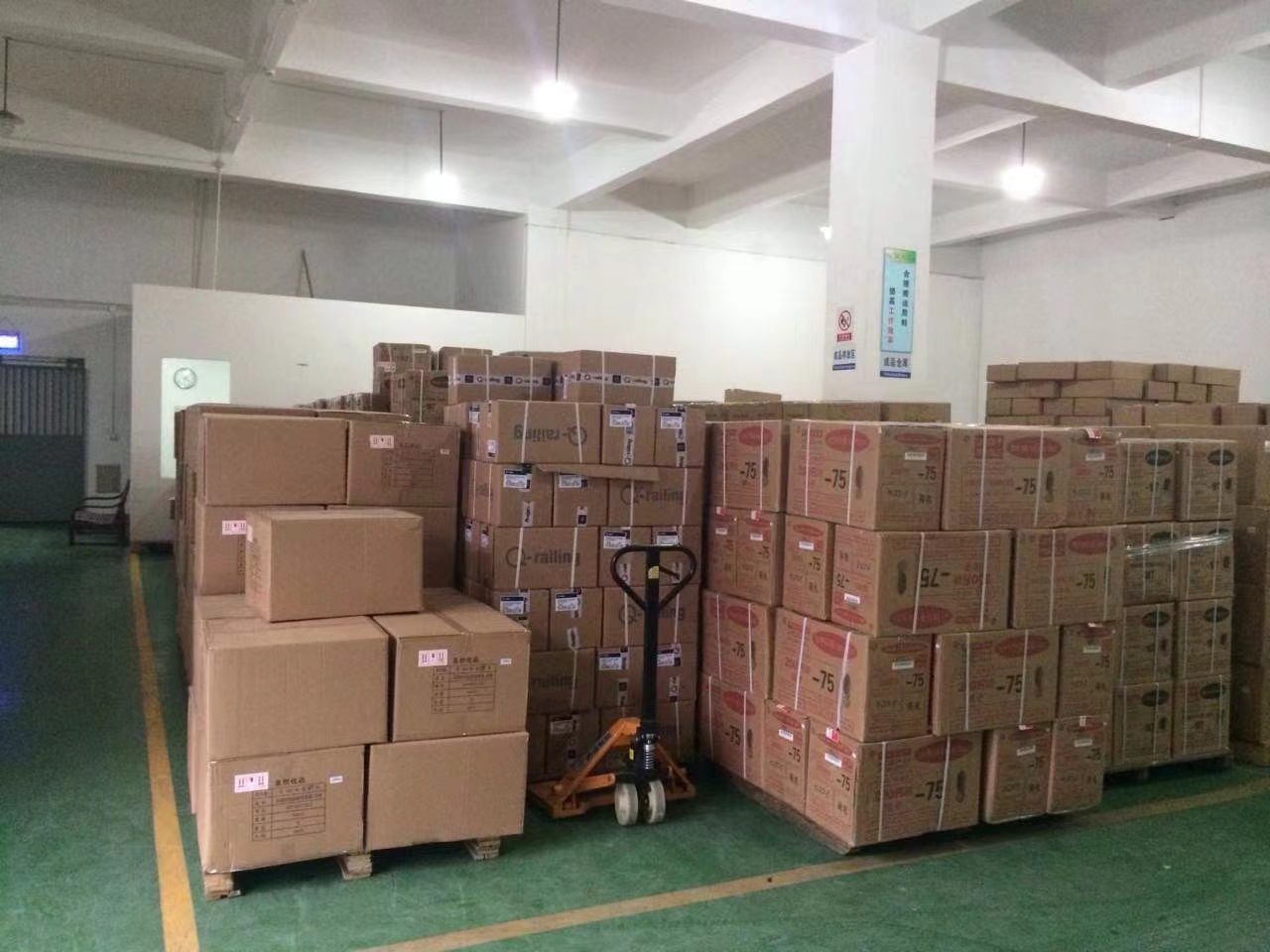 Packed Sunnyland products ready for shipping