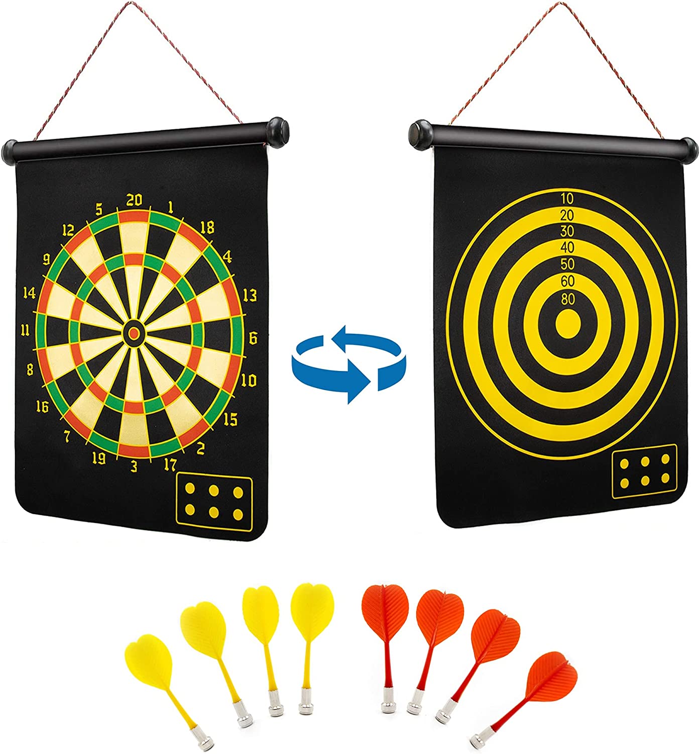 Magnetic Dartboard 15 Inch
