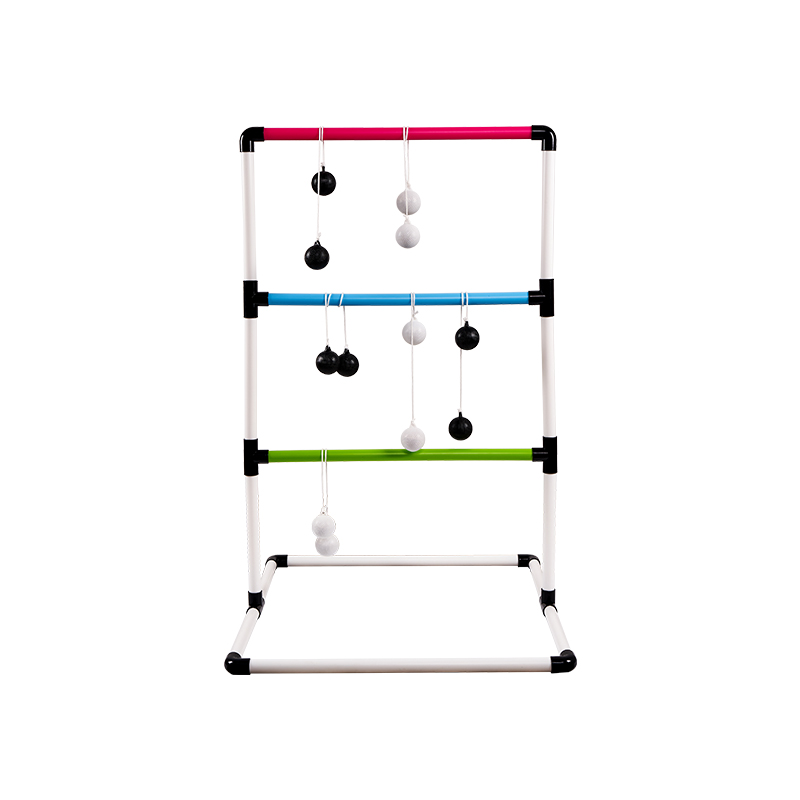 Ladder ball toss set
